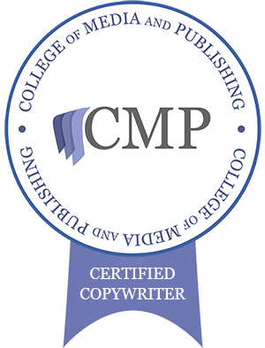 College of Media and Publishing Certified Copywriter